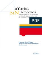 Mauricio Garcia Villegas y Javier Revelo - Mayorias Sin Democracia- Capítulo 9