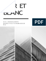 Blanco y Negro Moderno Collage Arquitectura Libro Portada