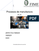 Pia Procesos de Manofactura