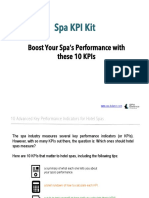 10 KPIs Measure Hotel Spa Performance