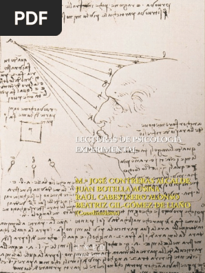 Lecturas de Psicología Experimental - María José Contreras Alcalde
