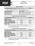 The Aircraft Is Certified For Operations With One of The Following Weight Configurations