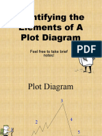Identifying The Elements of A Plot Diagram: Feel Free To Take Brief Notes!