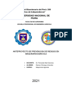 Taller 4 Ante Proyecto de Seguirdad de Las Maquinas Agricolas Jhonatan Ramos Chiroque