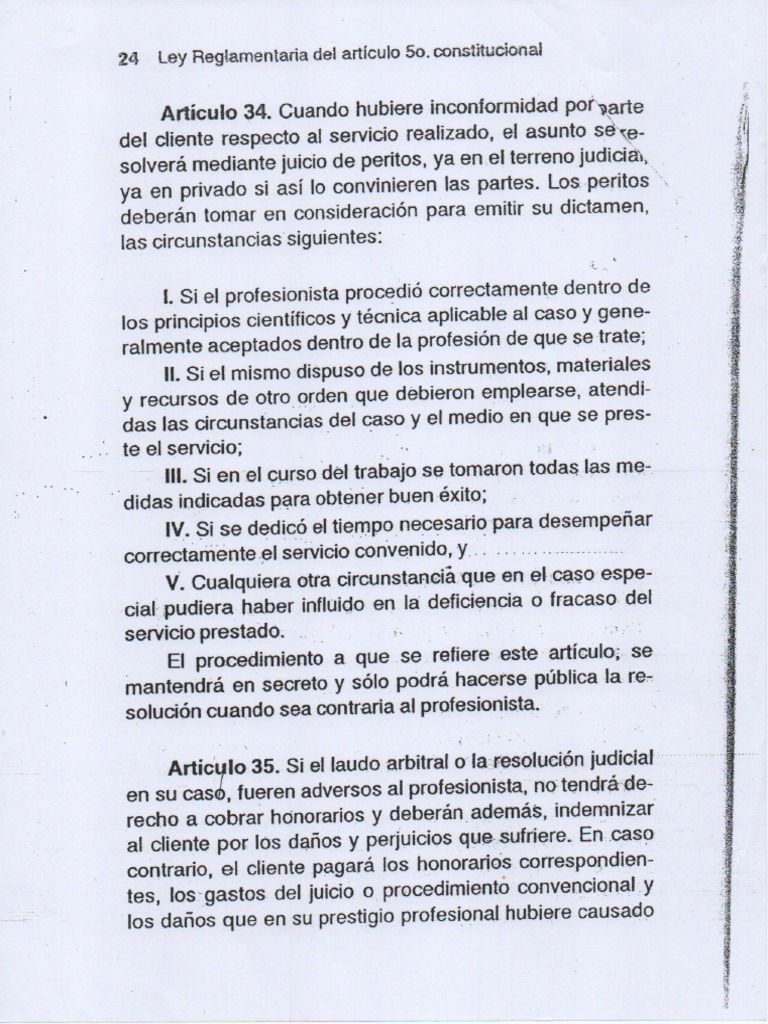 Artículo Quinto Constitucional PDF