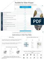 Solar Project Decision Checklist