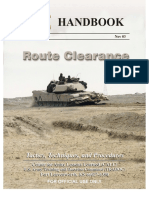 Route Clearance Handbook Provides TTP for Assured Mobility