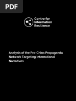 Analysis of The Pro-China Propaganda Network Targeting International Narratives - FINAL