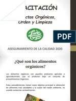 Capacitación de Orden y Limpieza Lado Organico