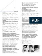 Eduardo e Monica Revisao de Tempos Verbais Do Indi Ficha de Trabalho Letra de Cancao Visualizacao de - 46223