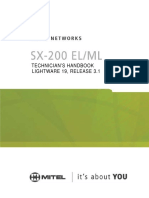 Mitel SX-200 LW 19 Rev 3.1 Tech Handbook