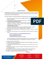 Comunicado 01 Indicaciones Inicio de Clases Virtuales