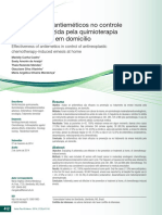 CASTRO ET AL 2014 - Efetividade de Antieméticos No Controle Da Emese Induzida Pela Quimioterapia Antineoplásica