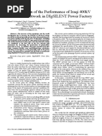 Investigation of The Performance of Iraqi 400Kv Electrical Network in Digsilent Power Factory