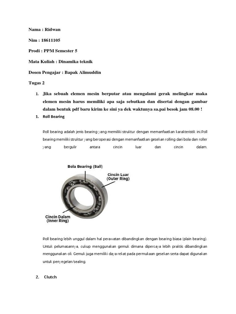 Dinamika Teknik Pdf Sains Matematika Teknologi Rekayasa