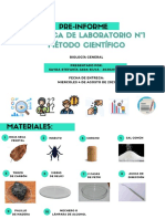 Preinforme Práctica de Laboratorio N°1 Método Científico