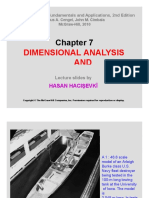 Dimensional Analysis AND Modeling: Hasan Hacişevki