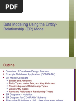 Data Modeling Using The Entity-Relationship (ER) Model