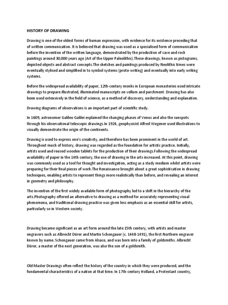 HISTORY OF DRAWWPS Office PDF Drawing