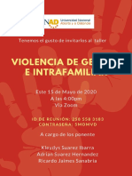 Violencia de Genero e Intrafamiliar