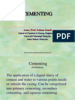 Cementing: Assoc. Prof. Issham Ismail