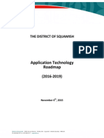 Application Technology Roadmap: The District of Squamish
