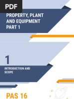 Property, Plant and Equipment