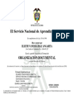 Certificado Elieth