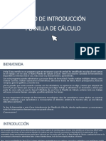 Resumen Curso Introducción planilla de cálculo