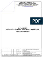 Datasheet High Volume Long Range Foam Monitor 1000-1500-2000 GPM