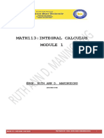 MODULE 1 Part 3-Integral Calculus Updated