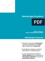 Metodología proyectual - Bruno Munari