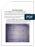 Price Fixing Assignment.