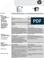 Product Comparison: HP Laserjet Enterprise M605Dn (E6B70A) HP Laserjet Enterprise M806Dn Printer (Cz244A)