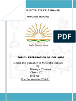 Chemistry Term 1 Project