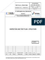Structure Inspection Plan