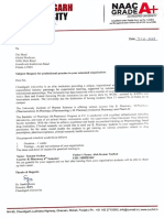 Training Letter - 18BPH1042