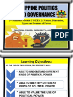 Philippine Politics and Governance Week 3 Module 3
