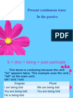 Passive Presentpast Continuous Grammar Drills TBL Task Based Learning Activities 73257