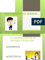 Propiedades de La Materia