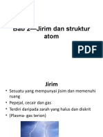 Bab 2-Jirim Dan Struktur Atom