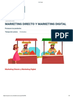 Marketing Directo y Marketing Digital