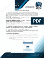 Información Sobre Las Pruebas Evaluar para Avanzar.