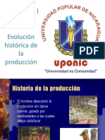 Historia de la producción