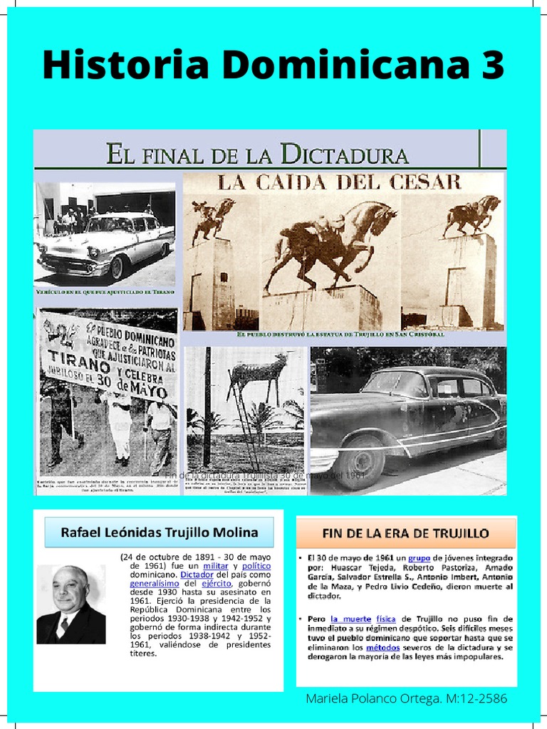 Trabajo Final Mariela | PDF | República Dominicana | Gobierno