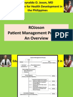 (ROJ-LEC) ROJoson Patient Management Process - An Overview