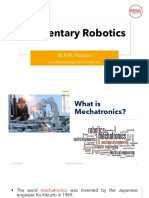 Elementary Robotics - Lecture Note