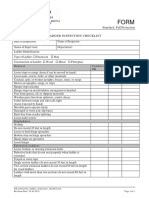 Ladder Inspection Checklist: General Condition OK Needs Repair Not Applicable