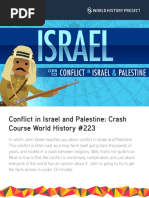 Conflict in Israel and Palestine: Crash Course World History #223