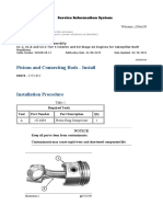 Pistons and Connecting Rods - Install